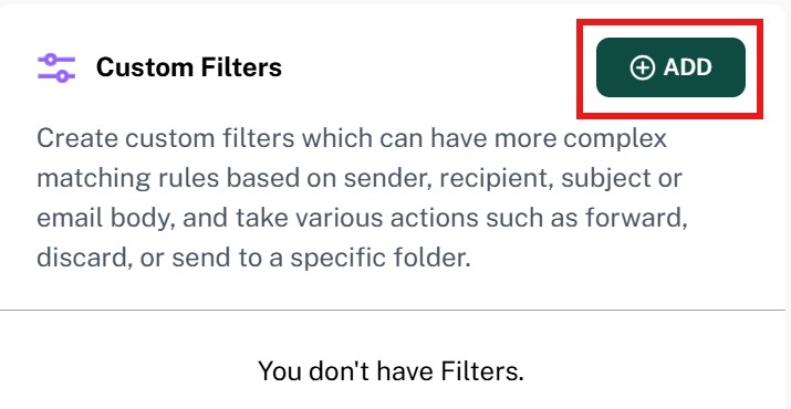 Add Custom Filter