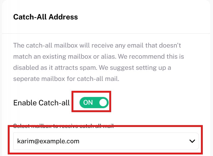 Select Mailbox