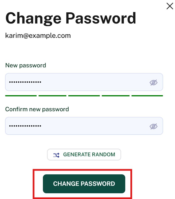Set New Password